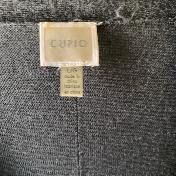 Woman’s Gray Cardigan Sweater - Picture 3 of 4